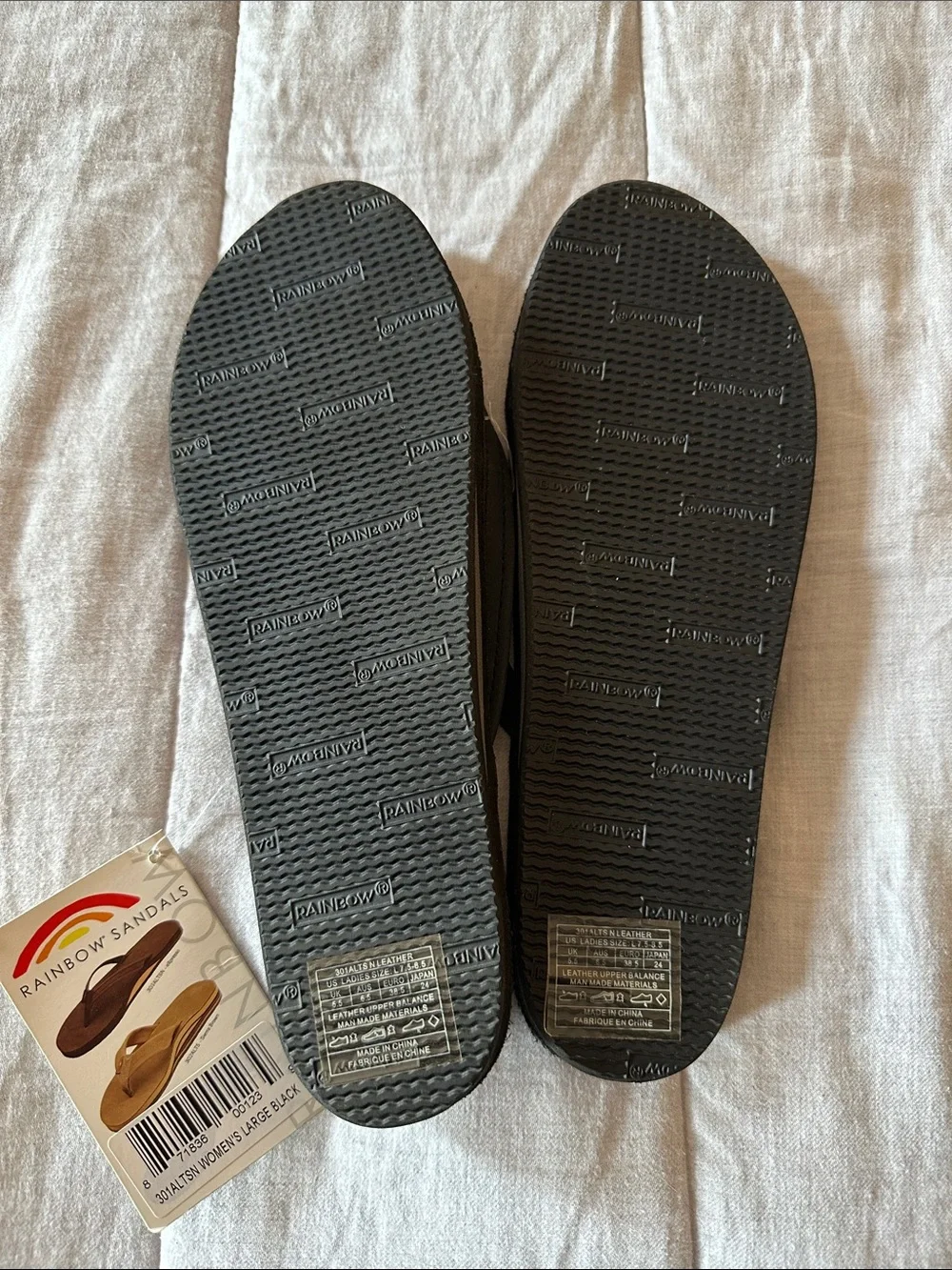 NWT Rainbow Sandals